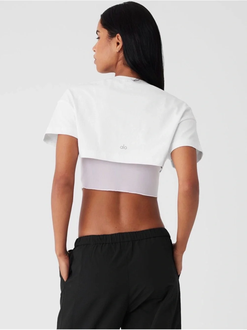 ALO Made You Look Crop Top
